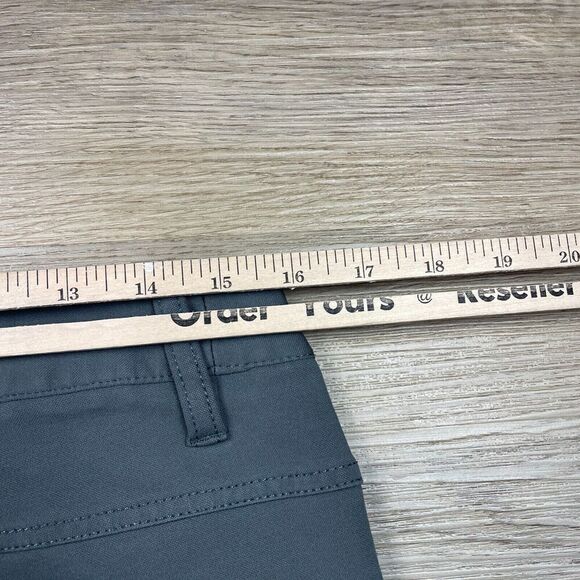 Bylt Pants Mens Medium Gray Everyday 2.0 Stretch Sim Fit Zip Pocket Chino - Picture 12 of 14